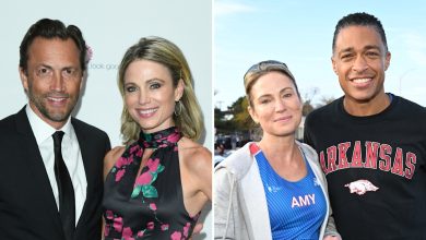 Amy Robach's ex-husband Andrew Shue finally breaks social media silence amid her new start with T.J. Holmes