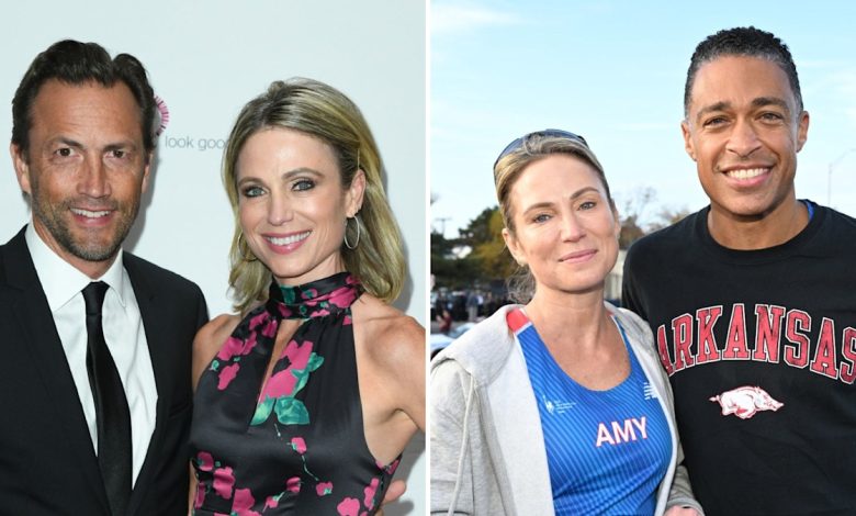 Amy Robach's ex-husband Andrew Shue finally breaks social media silence amid her new start with T.J. Holmes