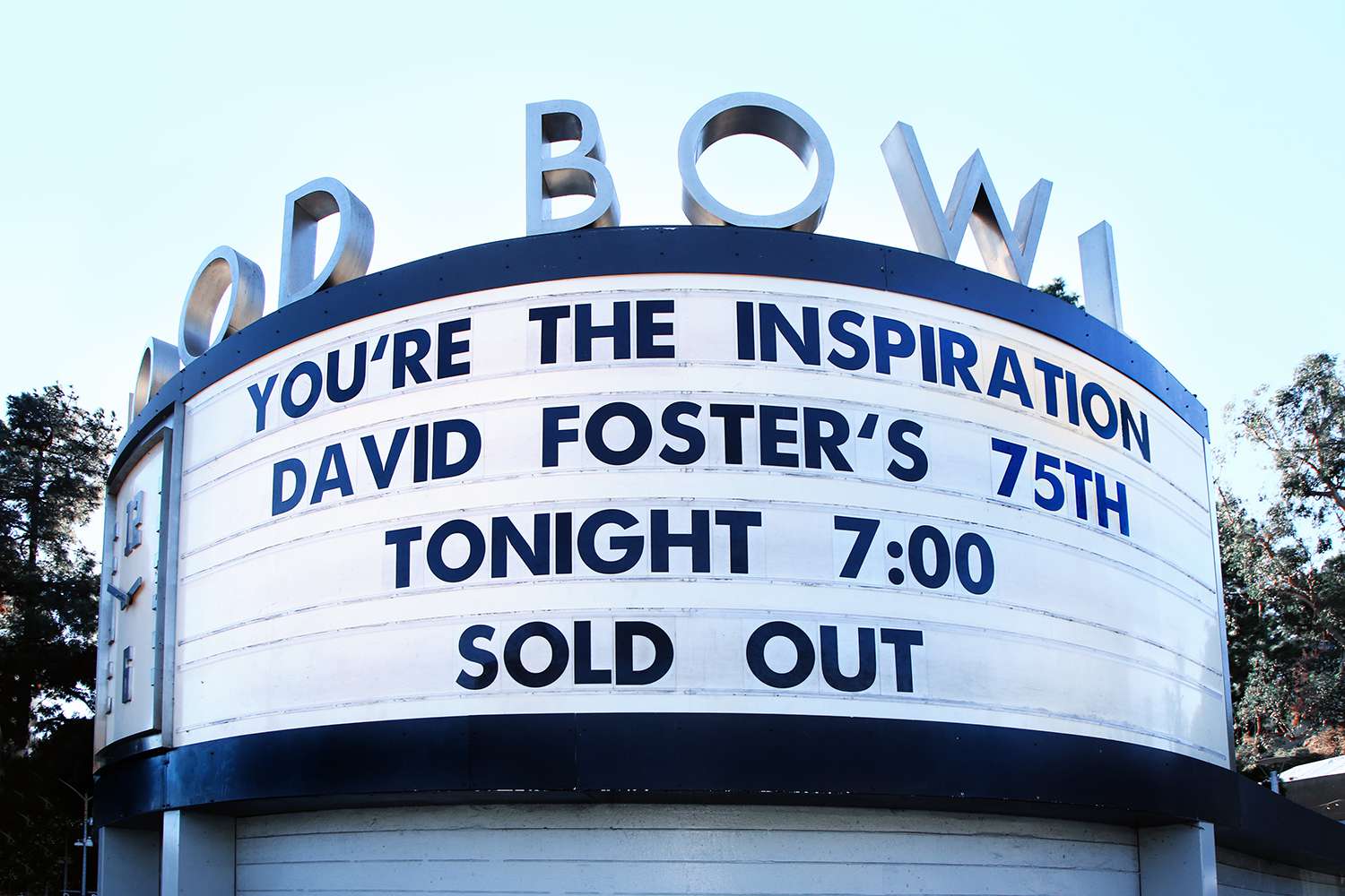 David Foster Hollywood Bowl