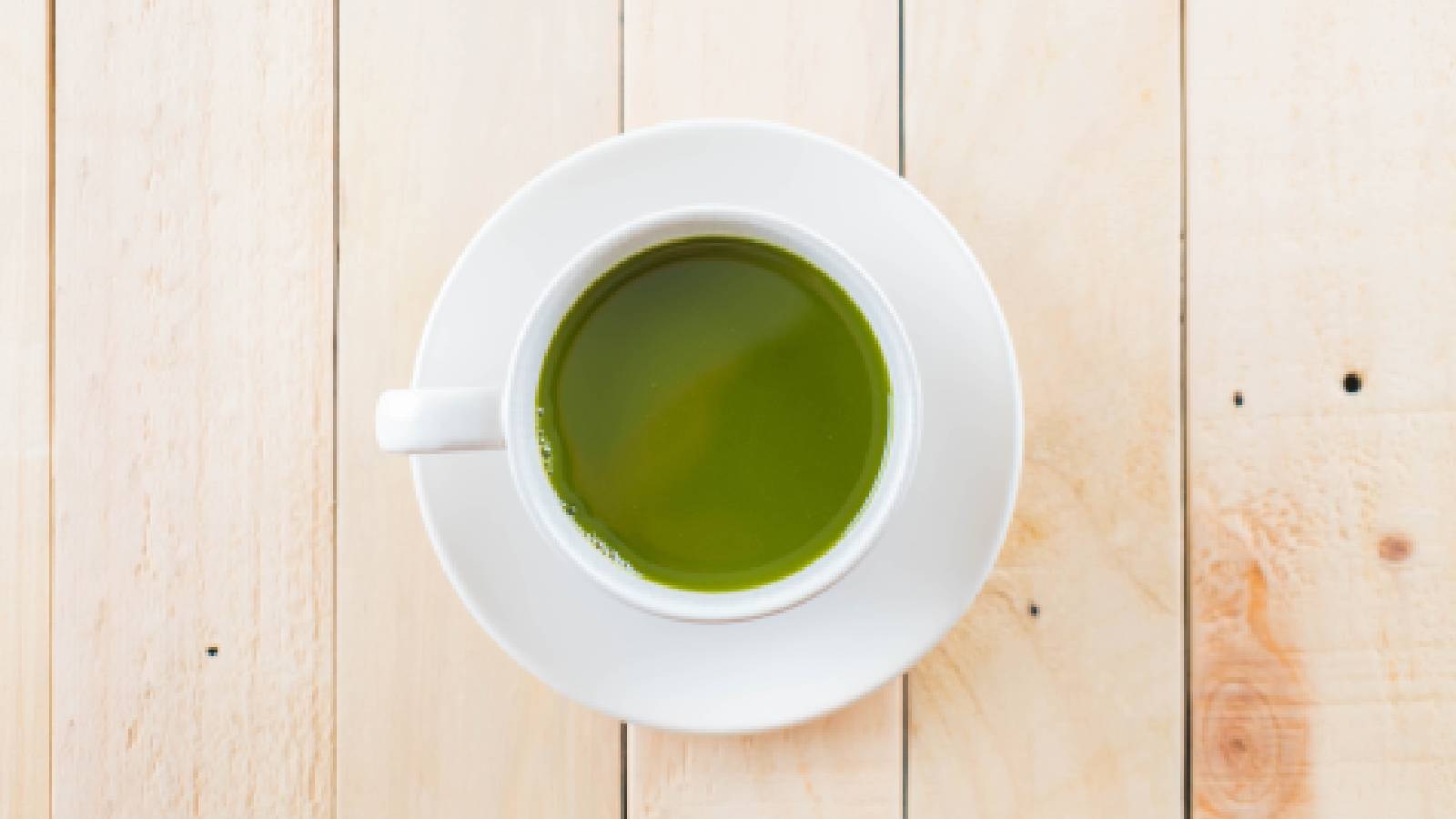 A cup of matcha