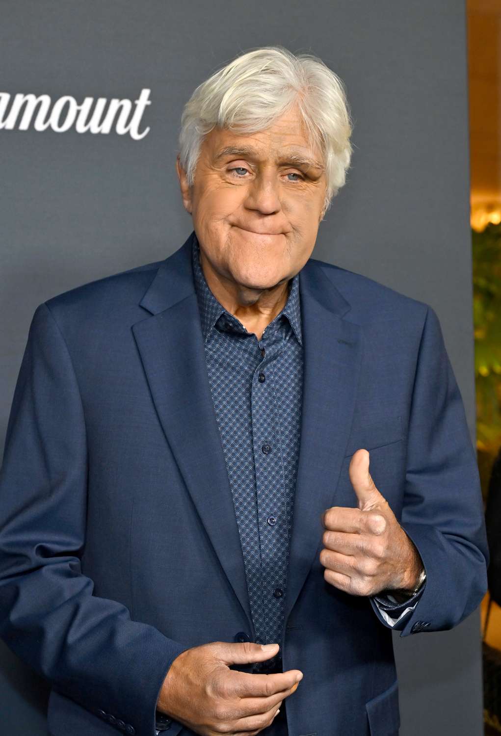 Jay Leno attends amfAR Las Vegas at Wynn Las Vegas on November 22, 2024 in Las Vegas, Nevada. 