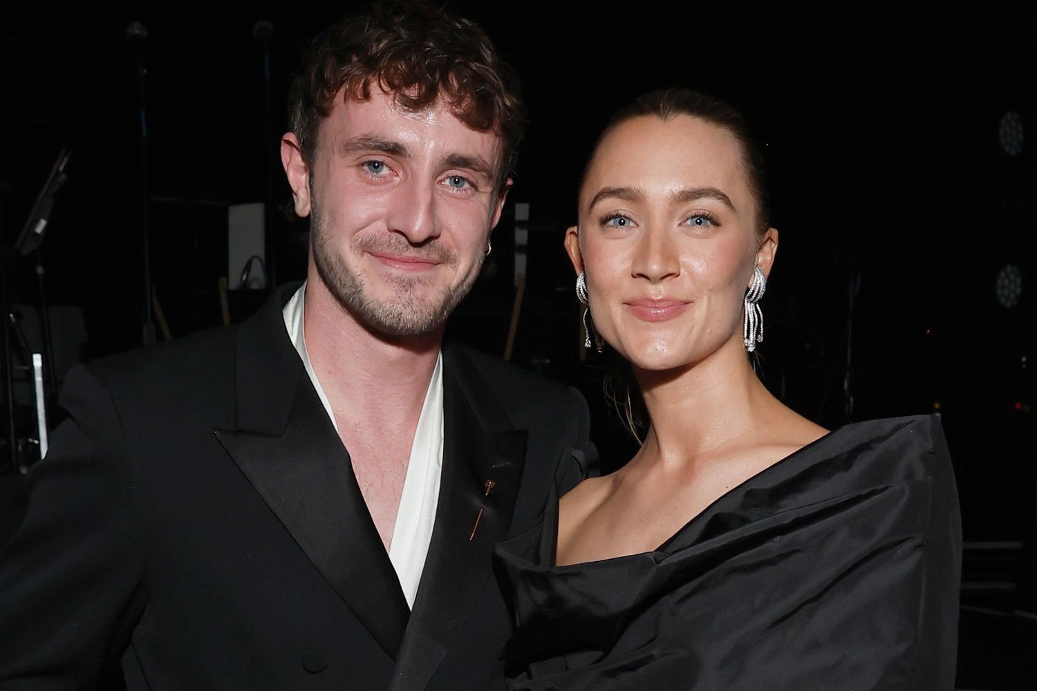 Paul Mescal and Saoirse Ronan attend the Academy Museum of Motion Pictures 4th Annual Gala in Partnership with Rolex at Academy Museum of Motion Pictures on October 19, 2024 in Los Angeles, California. 