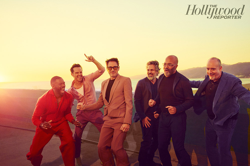 Colman Domingo, Andrew Scott, Robert Downey Jr., Mark Ruffalo, Jeffrey Wright and Paul Giamatti were photographed in Los Angeles at the Actor's Roundtable for the January 11 issue.