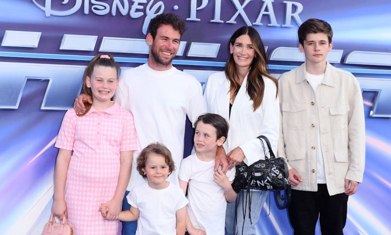 Mark Cavendish's family life – from model wife to adorable children who regularly support father