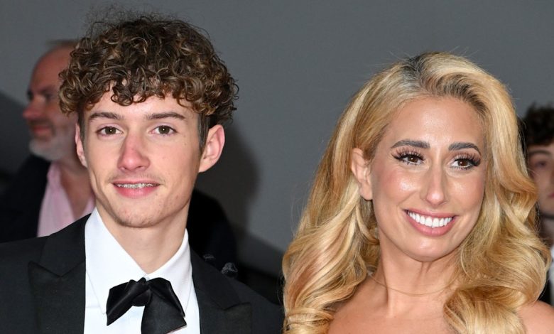 Stacey Solomon's towering son Zachary, 16, is a doting big brother in rare video - watch