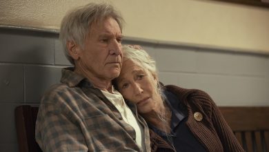 Harrison Ford as Jacob Dutton and Helen Mirren as Cara Dutton in season 2, episode 7 of 1923