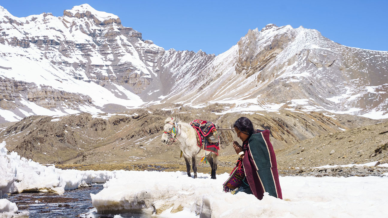 Berlinale Competition Thinley Lhamo in 'Shambhala'