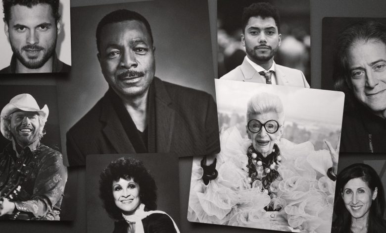 Adan Canto, Toby Keith, Carl Weathers, Chita Rivera, Chance Perdomo, Iris Apfel, Richard Lewis, Margaret Riley