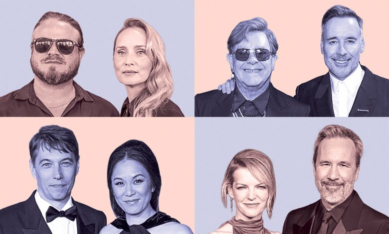 Brady Corbet and Mona Fastvold, Elton John and David Furnish, Tanya Lapointe and Denis Villeneuve and Sean Baker and Samantha Quan