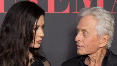 Catherine Zeta-Jones, 55, looks amazing in twinning look with husband Michael Douglas, 80