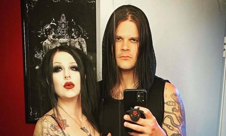 Kevin Bacon's son Travis and gorgeous goth girlfriend steal the show during rare red carpet appearance