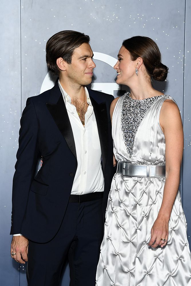 James Righton and Keira Knightley attend the Opening Season Paris Opera Ballet Gala in 2019