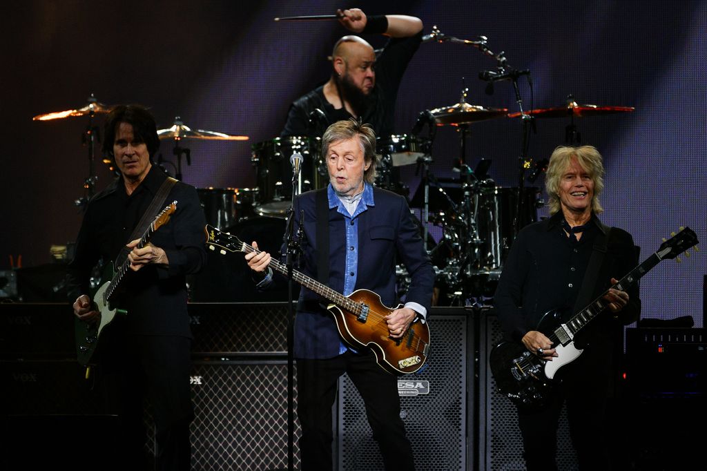 Sir Paul McCartney ended his 'Got Back' world tour at the O2 Arena in London