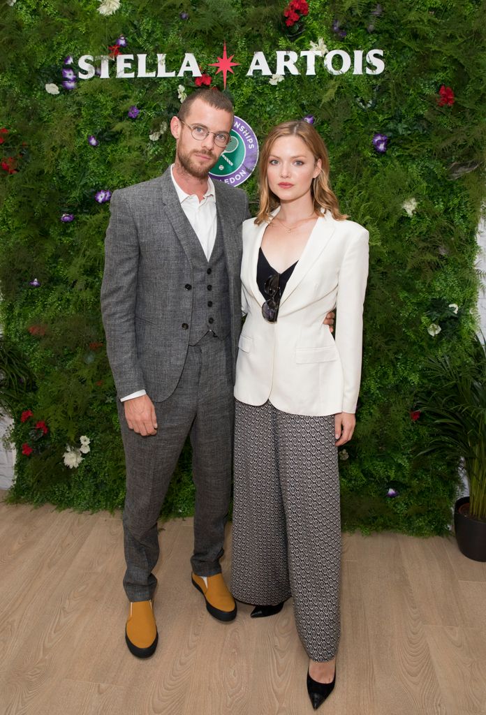 Stella Artois hosts Holliday Grainger and Harry Treadaway at The Championships, Wimbledon as official beer of the tournament at Wimbledon on July 15, 2017 in London, England