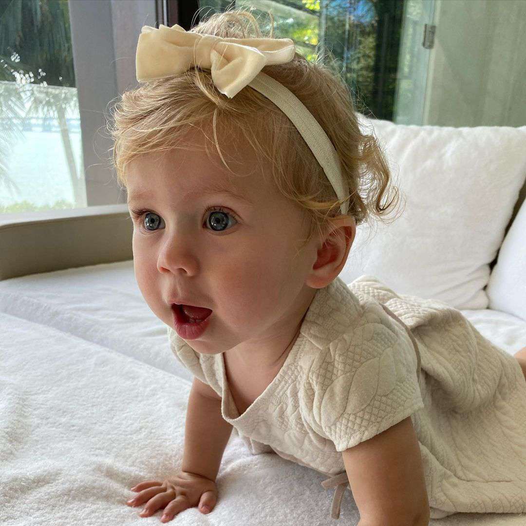 Anna Kournikova's daughter