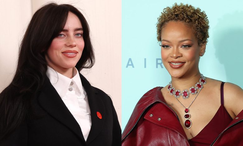 Billie Eilish and Rihanna split