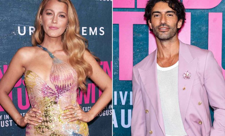 Blake Lively and Justin Baldoni attend the