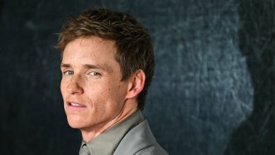 British actor Eddie Redmayne poses on the red carpet upon arrival for the UK premier for the movie The day of Jackal at the Queen Elizabeth Hall, Southbank, in London, on October 22, 2024.