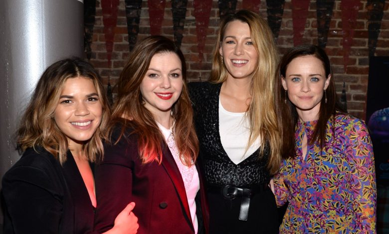 From left: America Ferrera, Amber Tamblyn, Blake Lively and Alexis Bledel in 2017