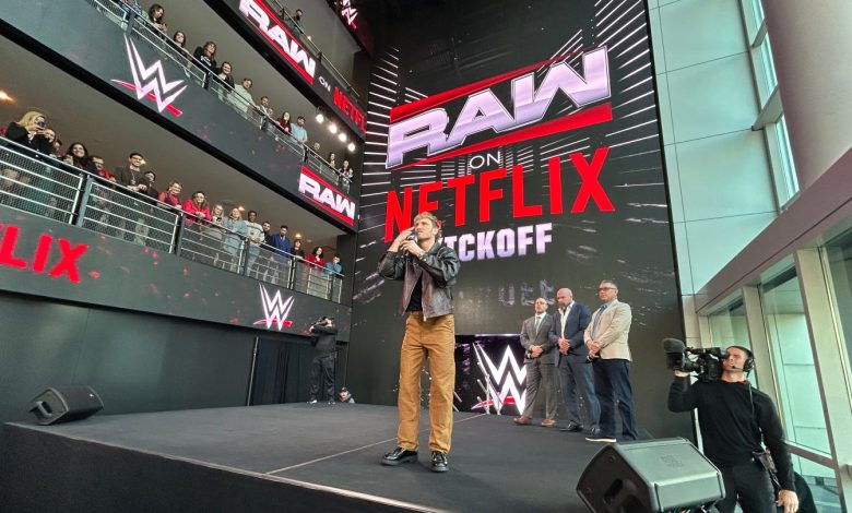 Logan Paul at WWE headquarters Dec. 18