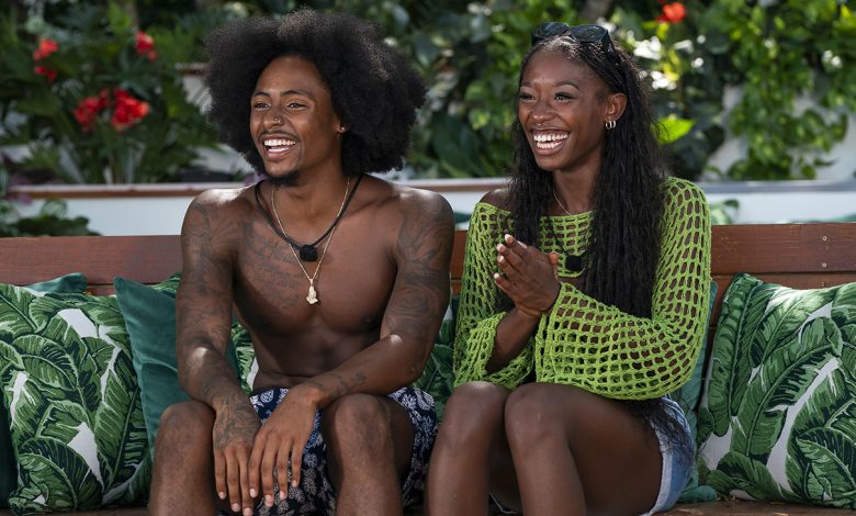 Love Island: Kordell Beckham, Serena Page