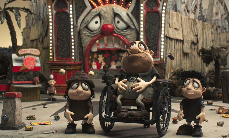 From left: Characters voiced by Sarah Snook, Dominique Pinon and Kodi Smit-McPhee in