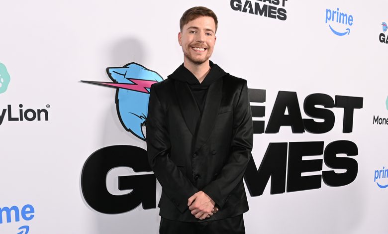 MrBeast attends as MrBeast celebrates the premiere of the new Prime Video Competition Series