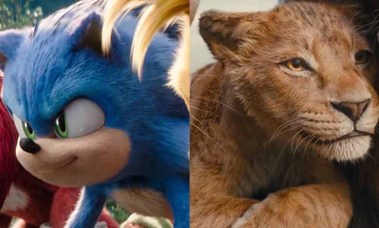 Sonic the Hedgehog 3 Mufasa the Lion King