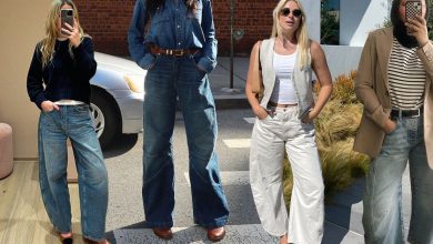 9 Ways Everyone Is Wearing 2025's Most Viral Denim Trend