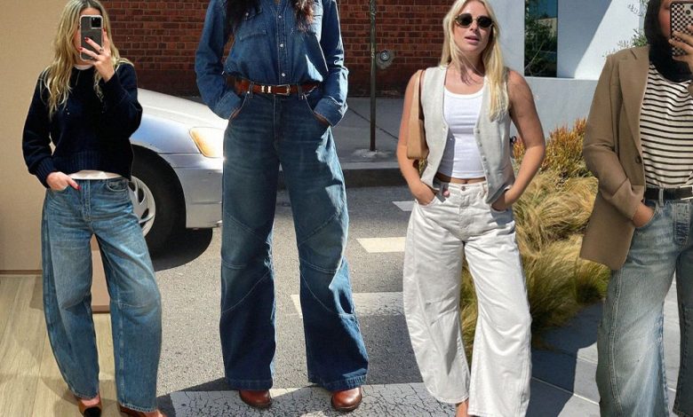 9 Ways Everyone Is Wearing 2025's Most Viral Denim Trend