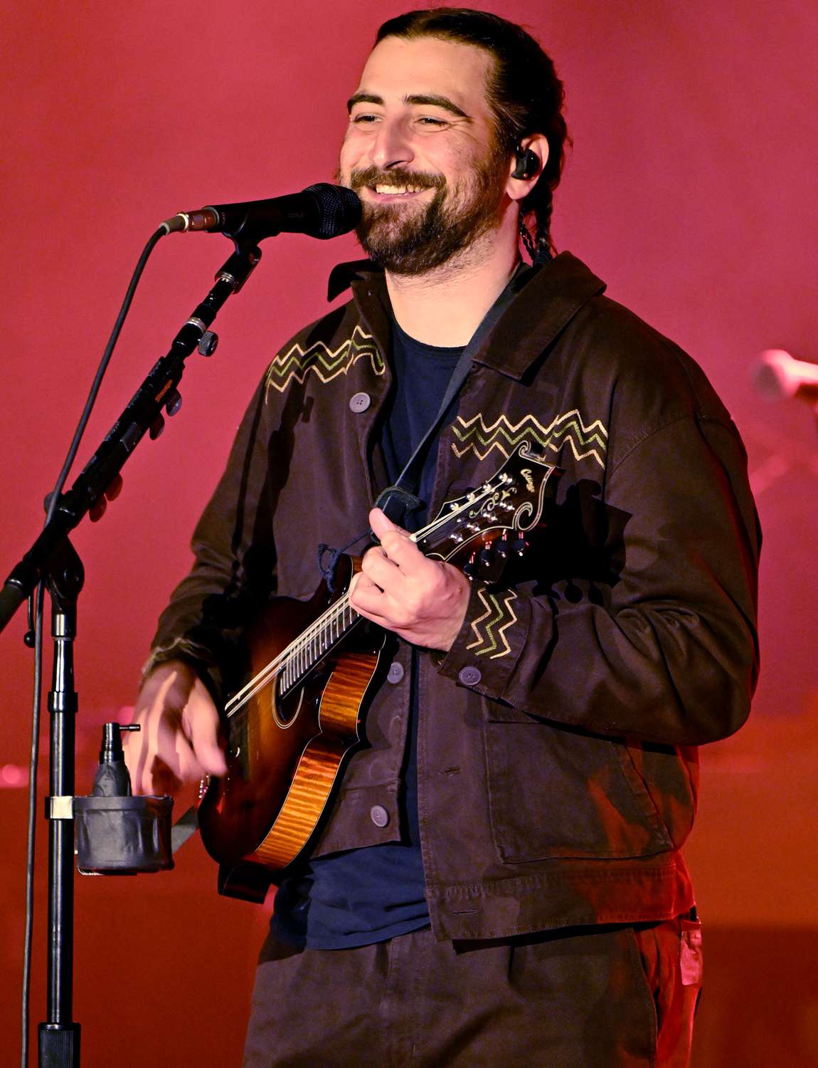 Noah Kahan performs at the historic Riviera Theater in Charleston, South Carolina for 