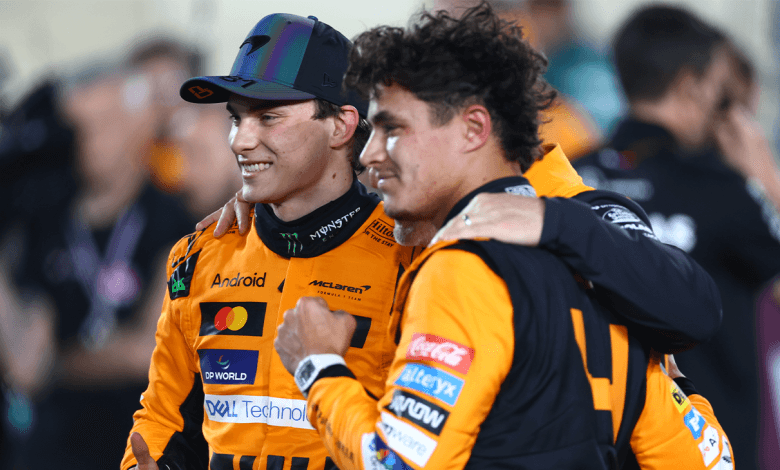 Oscar Piastri and Lando Norris