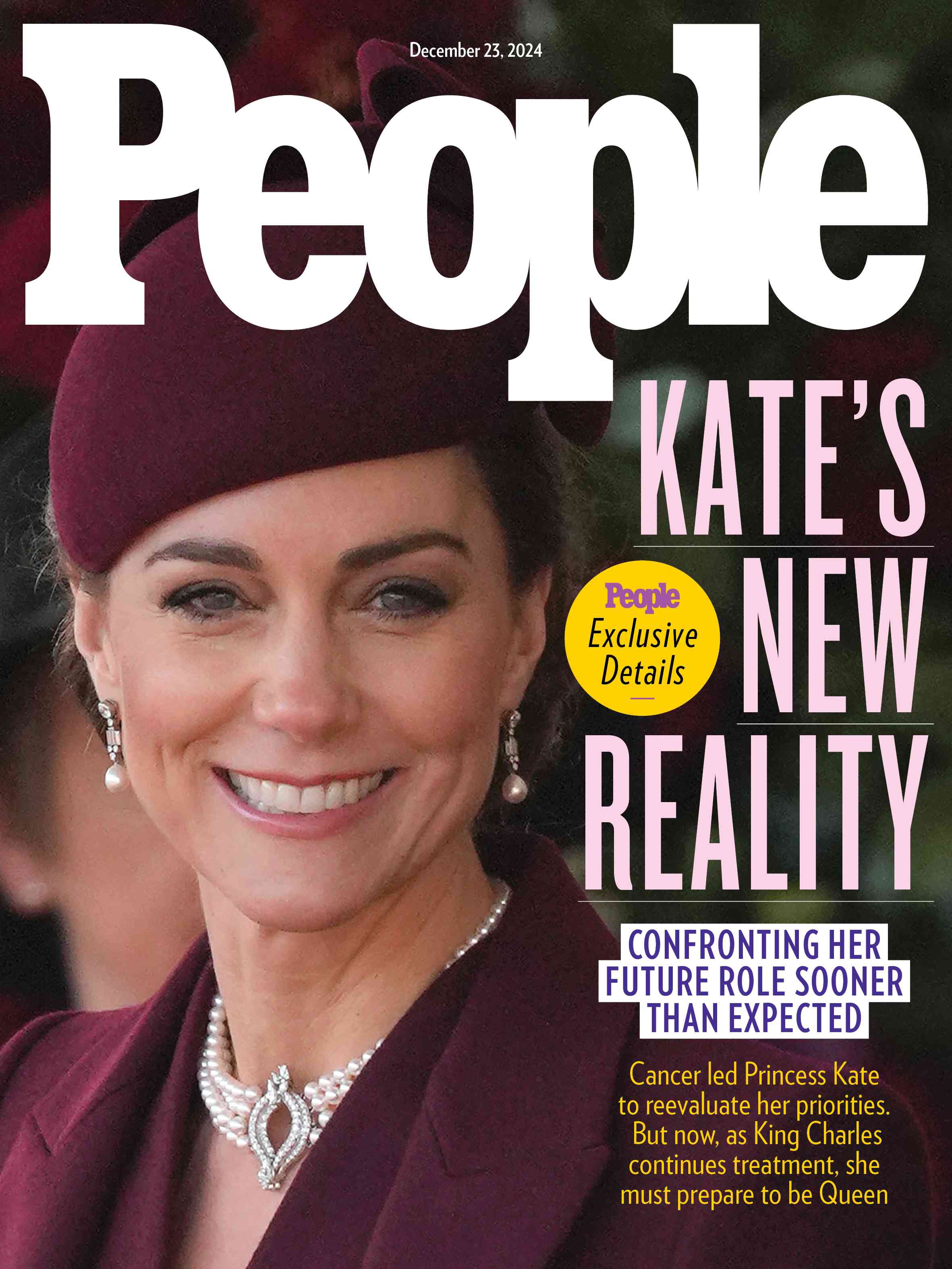 Kate Middleton People cover Dec 2024