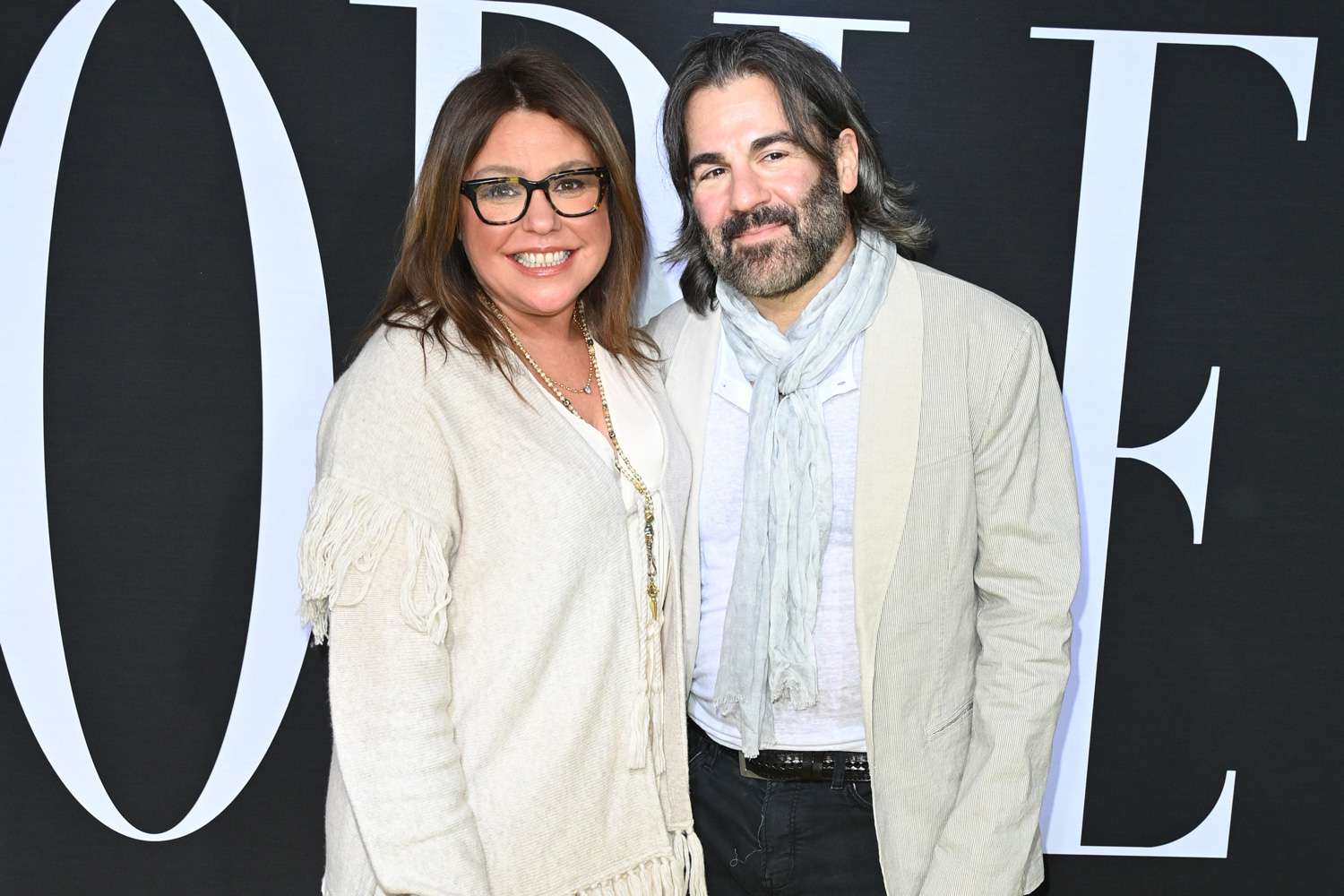 Rachael Ray and John M. Cusimano attend National Geographic Documentary Films' WE FEED PEOPLE New York Premiere at SVA Theater on May 03, 2022 in New York City. We Feed People streams on Disney+ on May 27