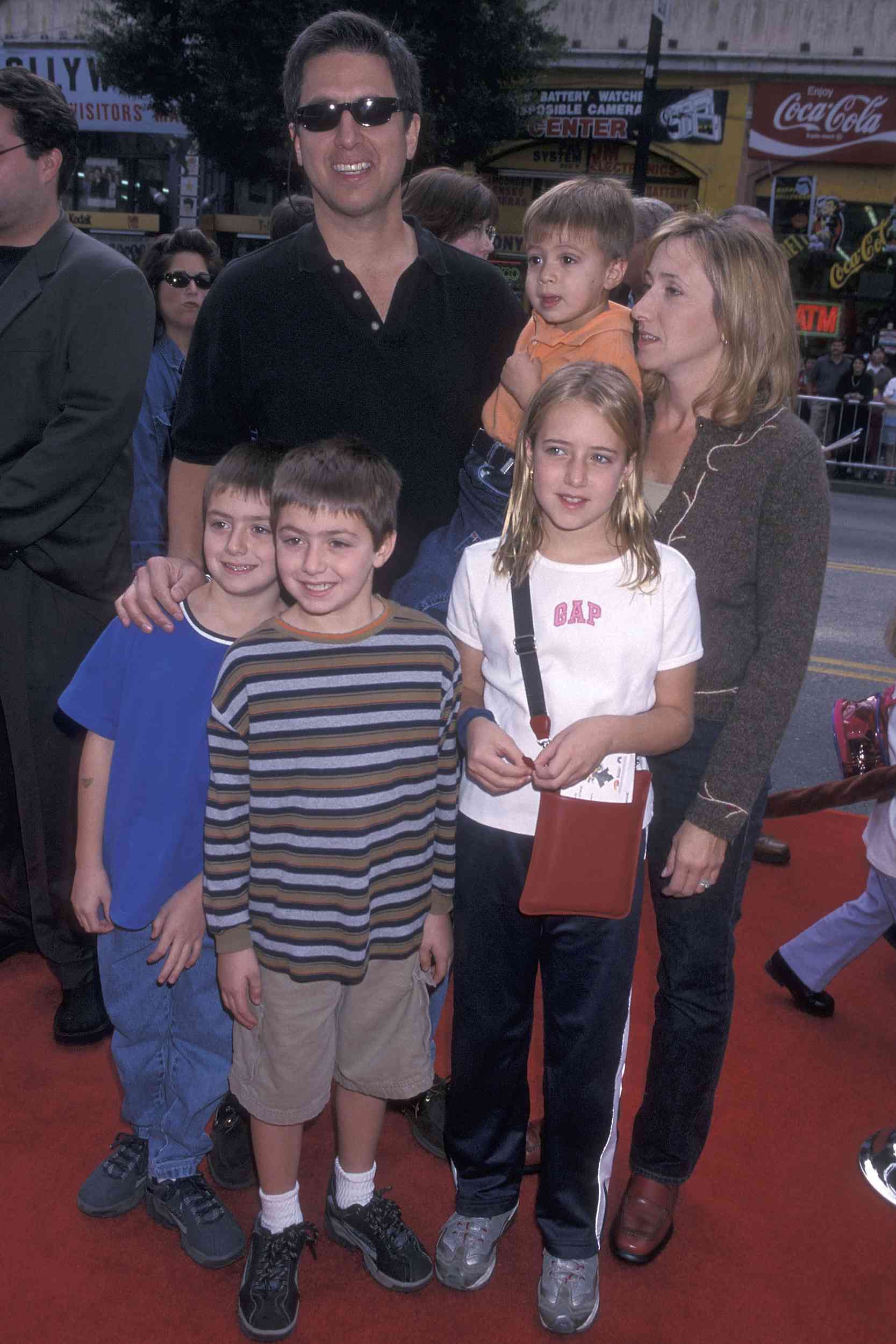 Ray Romano and kids.