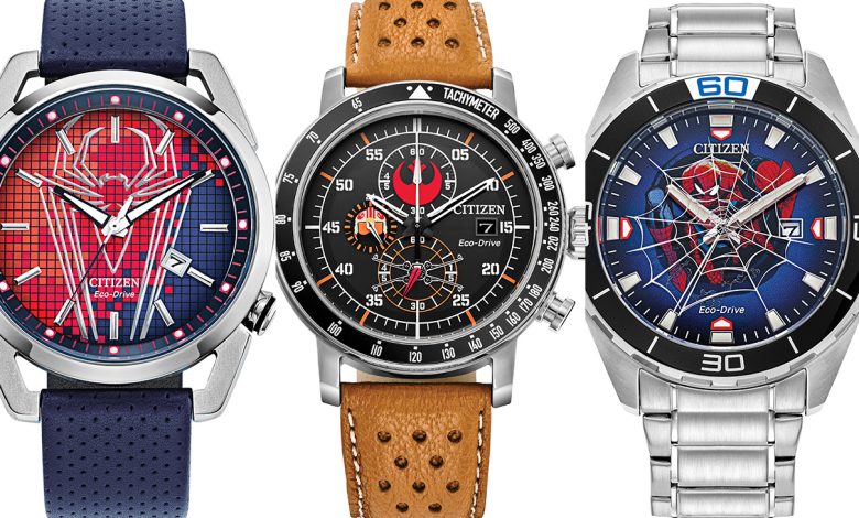 Spider-man and Star Wars Watches