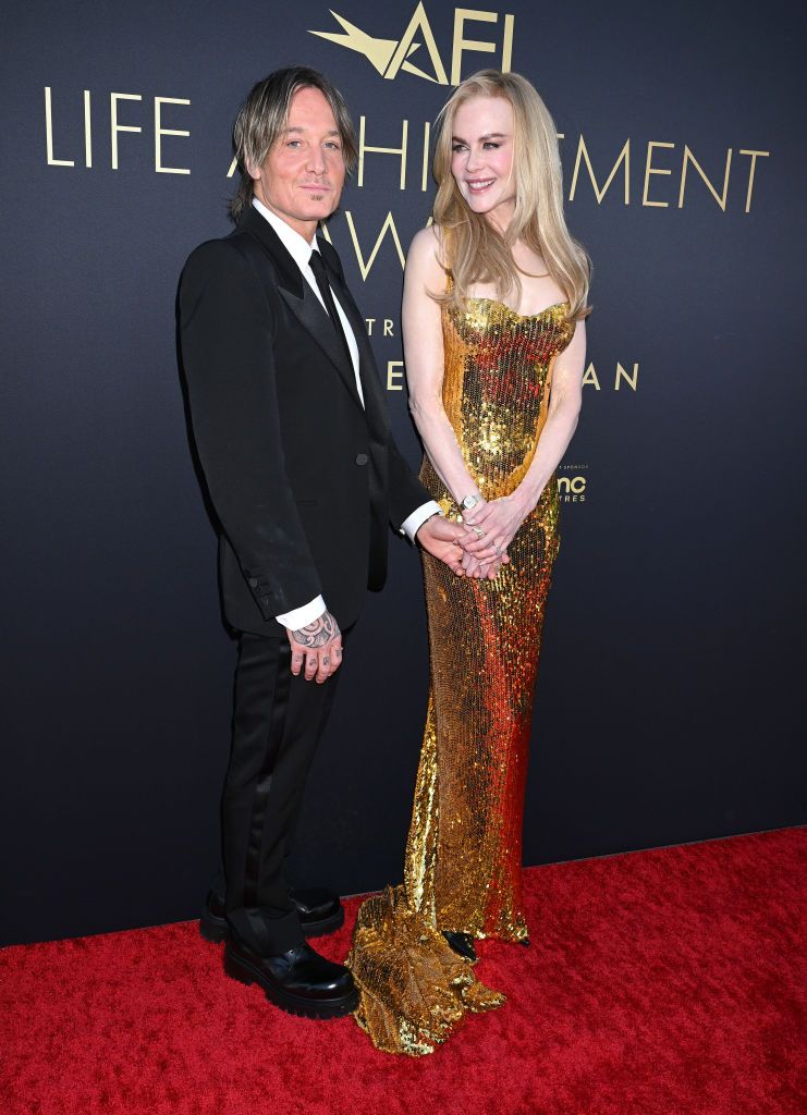 Keith with her husband Keith Urban 