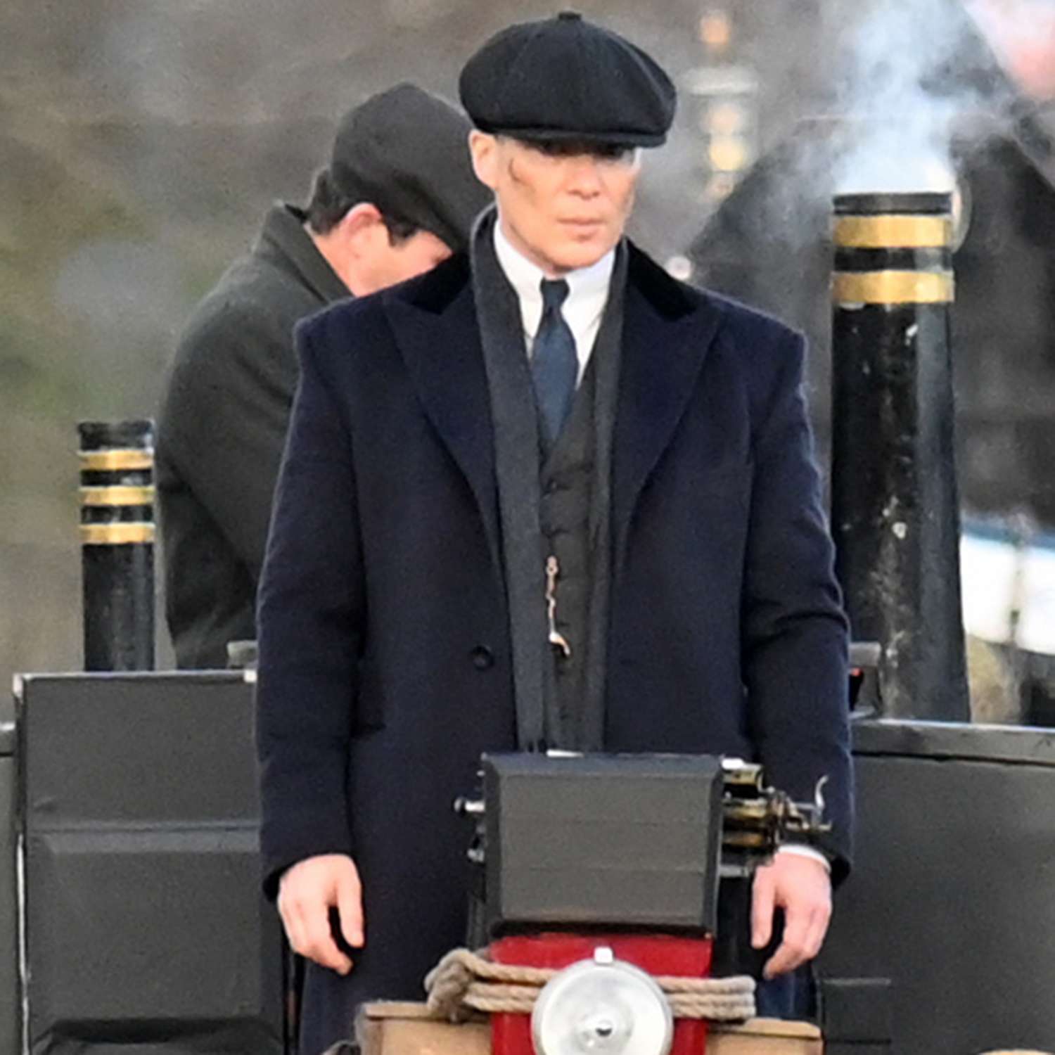 Cillian Murphy continues filming in his role of Tommy Shelby in the Peaky Blinders movie - The Immortal Man