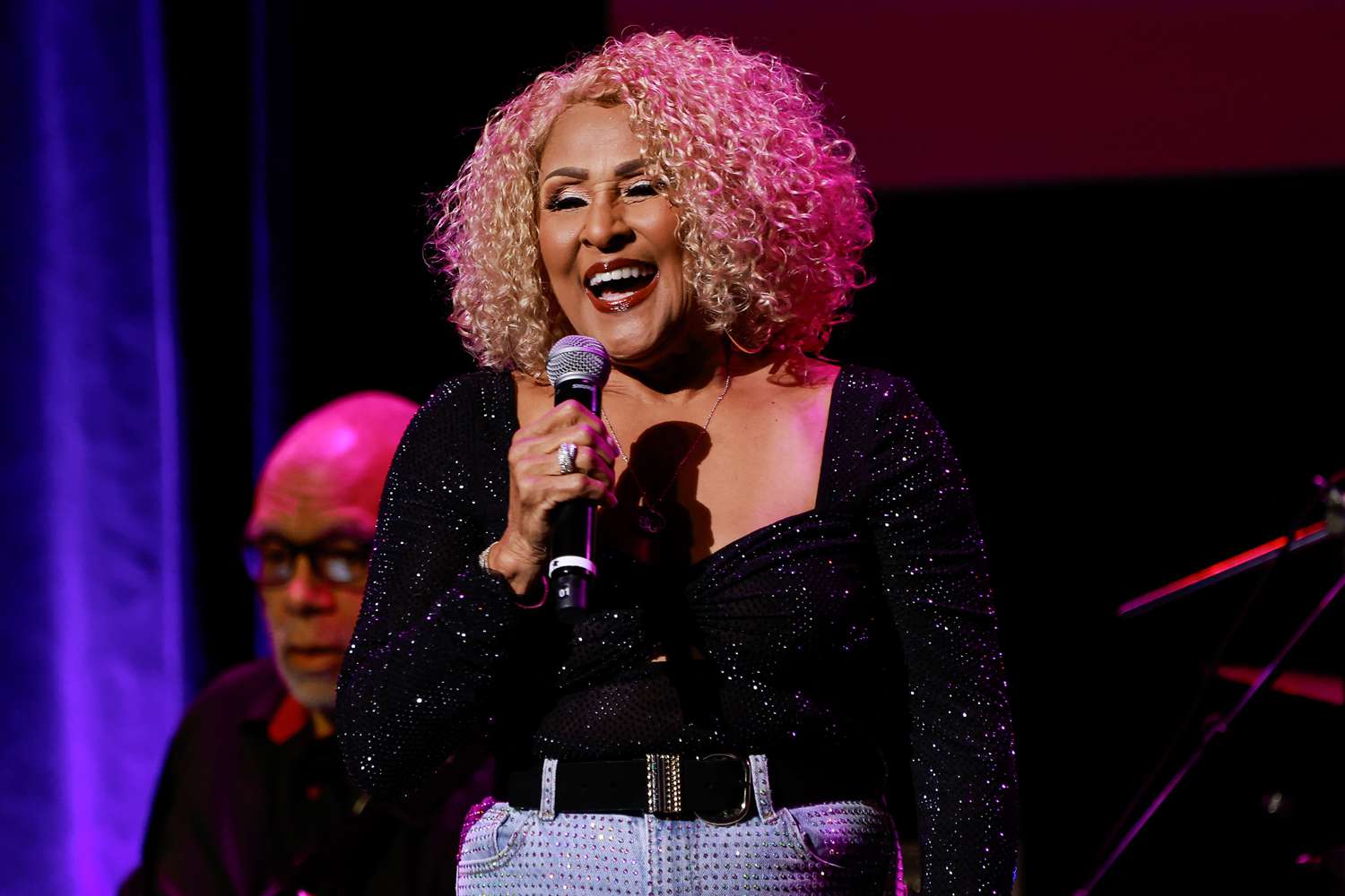 Darlene Love performs during the "Love For The Holidays" concert at Town Hall on November 30, 2023 in New York City.