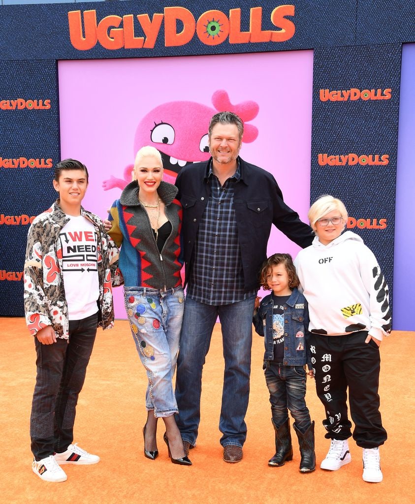 gwen stefani children blake shelton 