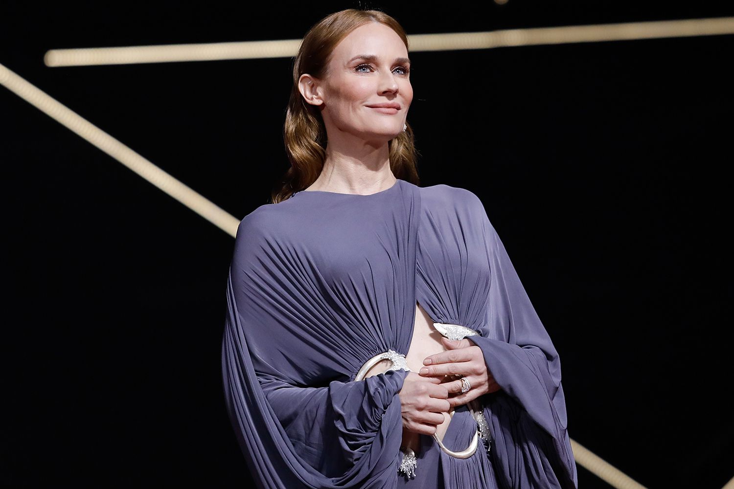 Diane Kruger attends the tribute to David Cronenberg during Day Four of the 21st Marrakech International Film Festival 