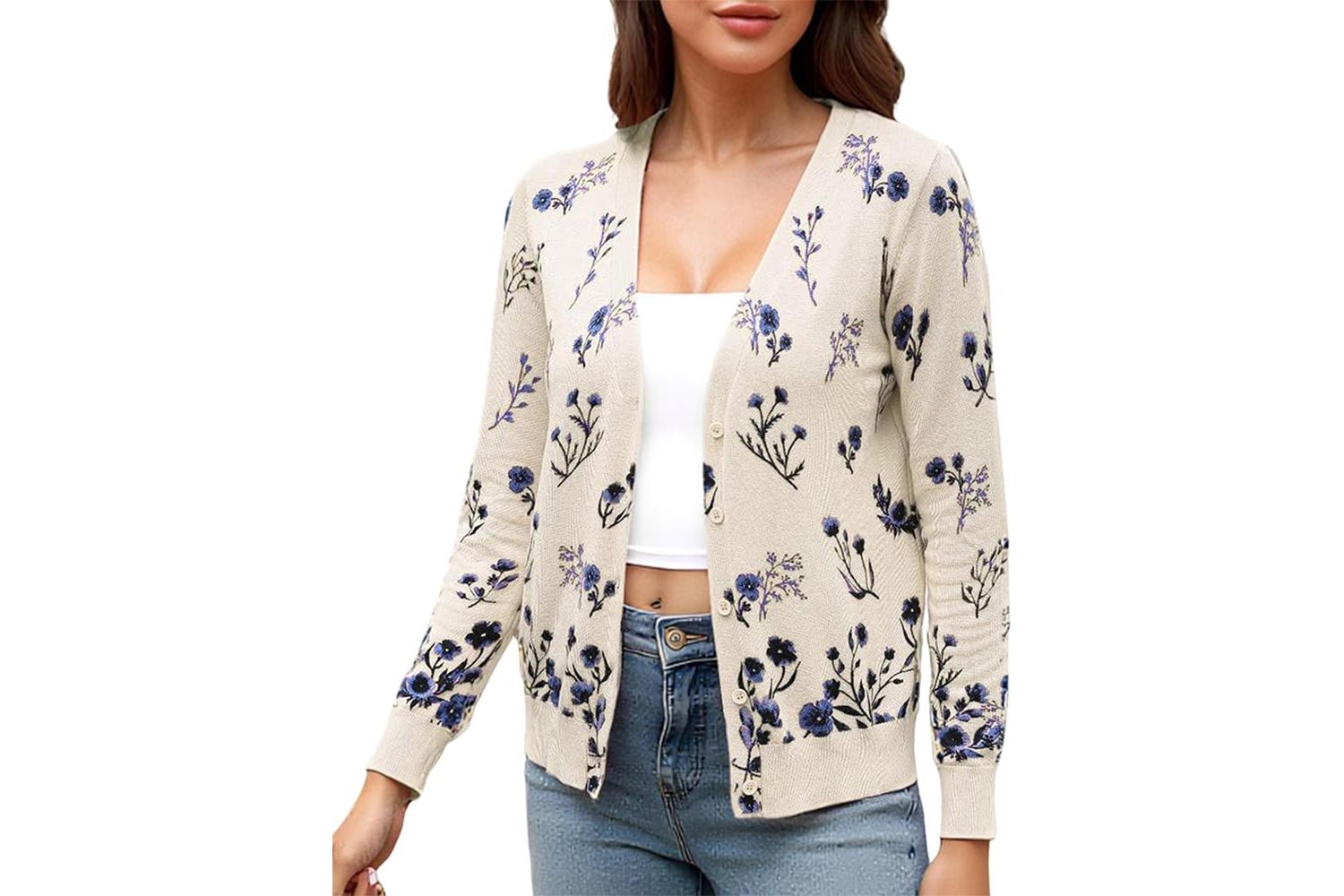 ECOWISH Cardigan Sweaters for Women: