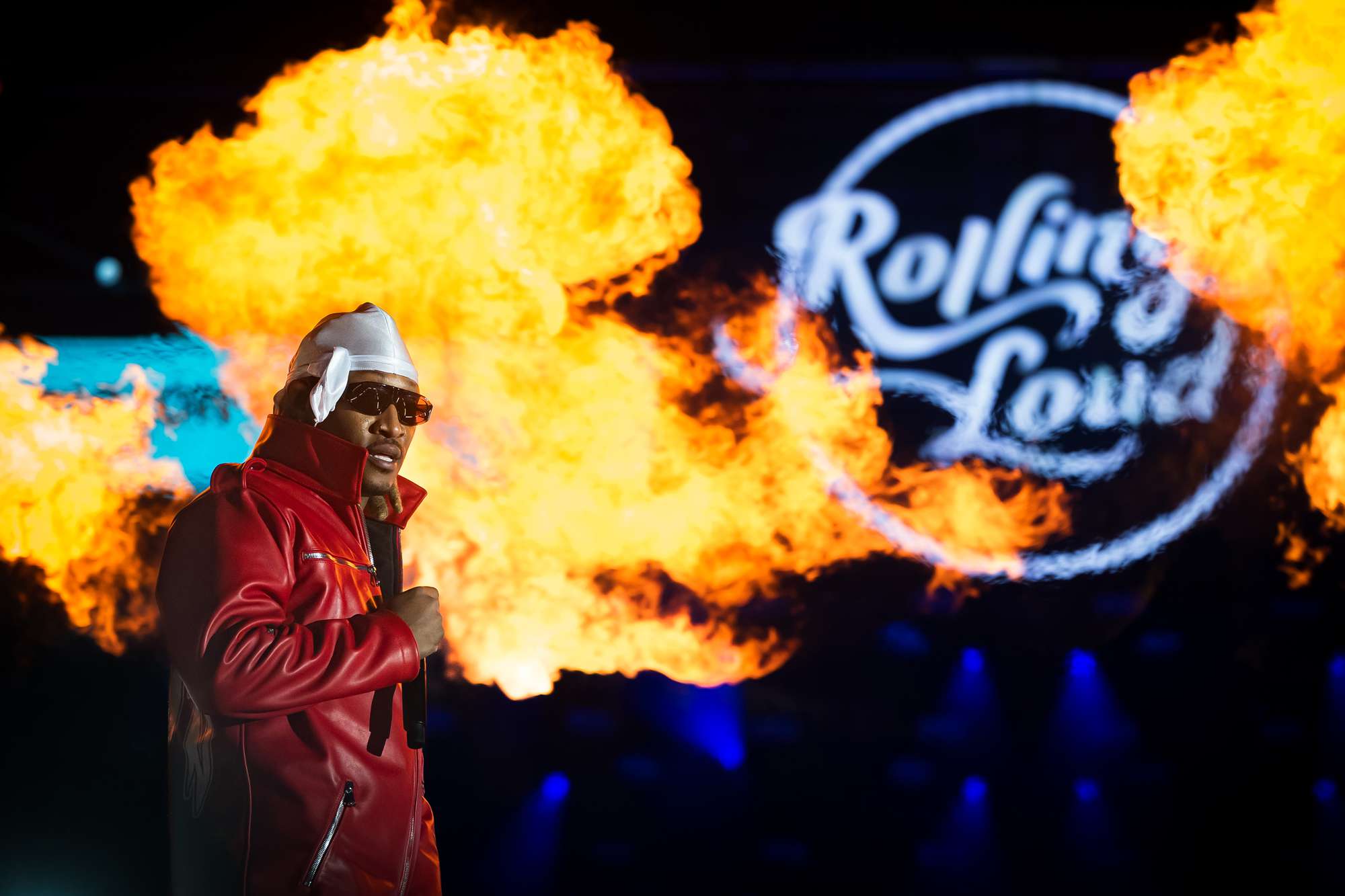 American rapper and singer-songwriter Future performs onstage during day 1 of Rolling Loud Miami at Hard Rock Stadium on December 13, 2024 in Miami Gardens, Florida. (