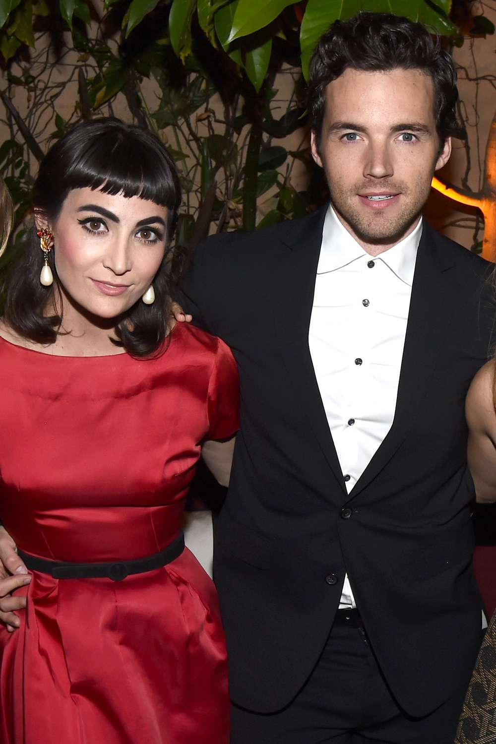 Sophie Hart and Ian Harding attend Dsquared2 celebrates first boutique in the USA with Pommery Champagne on October 28, 2014 in Los Angeles, California.