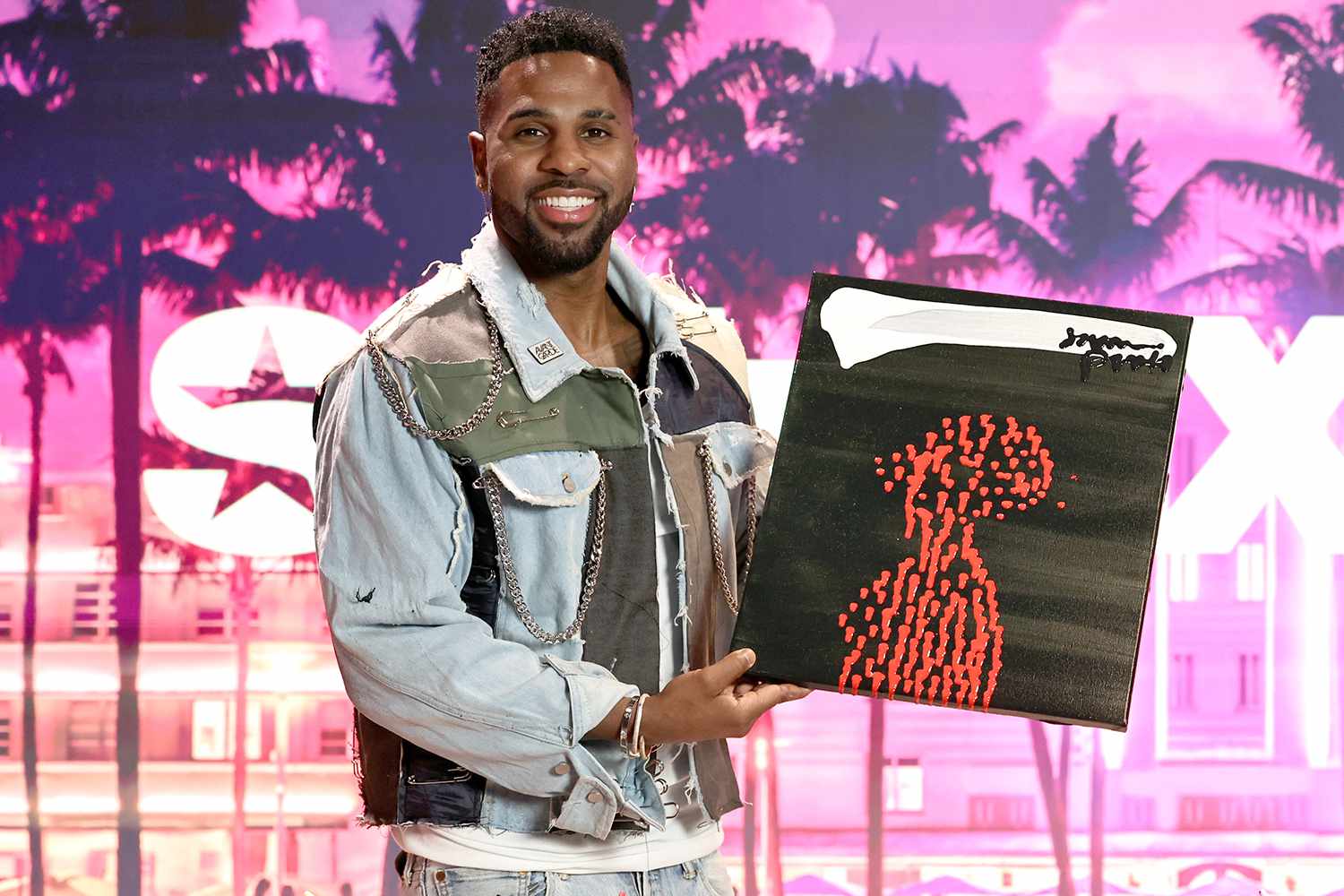 Jason Derulo visits the SiriusXM studios in Miami 