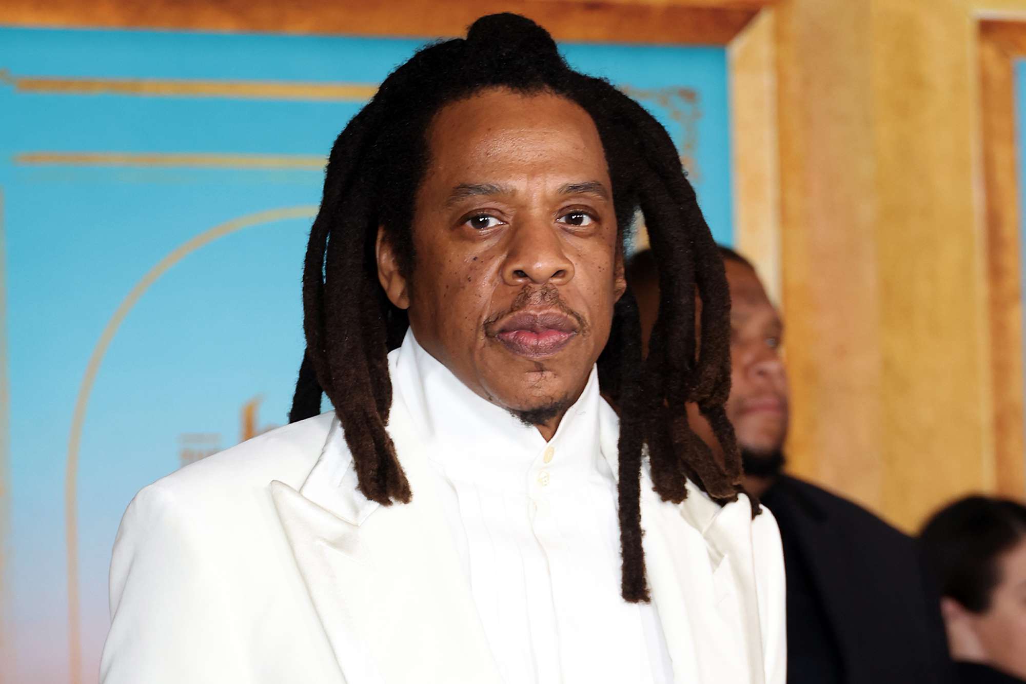 Jay-Z attends the Los Angeles premiere of Sony Pictures' "The Book Of Clarence" at Academy Museum of Motion Pictures on January 05, 2024 in Los Angeles, California. 