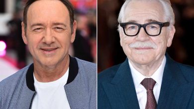 Kevin Spacey attending the Baby Driver premiere; Brian Cox attends