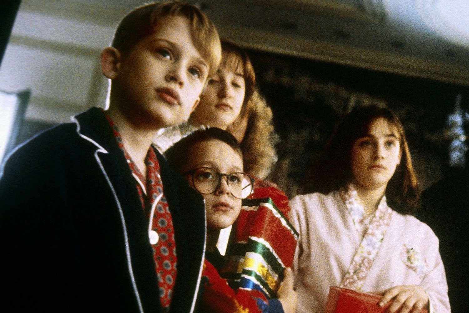 acaulay Culkin, Kieran Culkin, Senta Moses, Hillary Wolf, Home Alone (USA 1990)