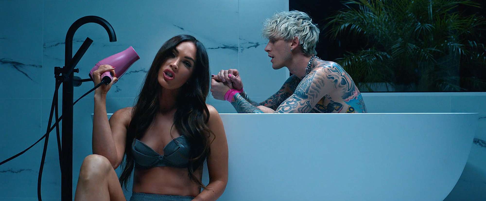 Megan Fox in Machine Gun Kelly music video