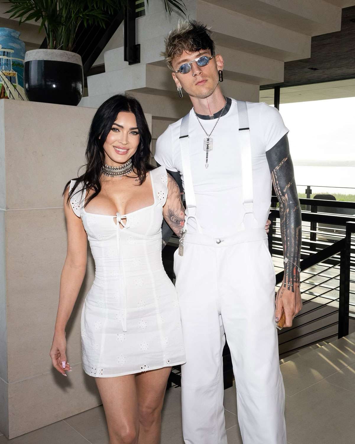 Megan Fox Machine gun kelly See Your Favorite Celebs Descend on The Hamptons for Michael Rubin's Famous White Party 